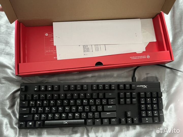 Клавиатура hyperx alloy origins