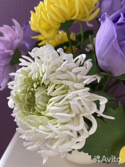 Букет цветов ручной работы