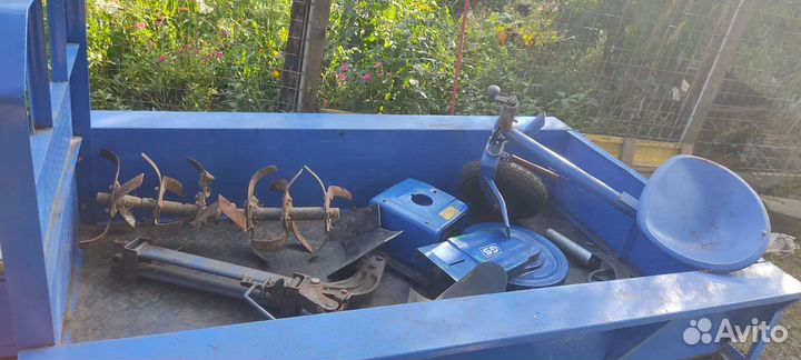 Мотоблок с прицепом бу