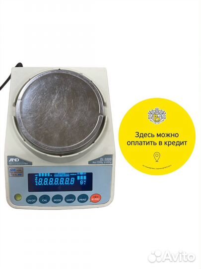 Лабораторные весы AND DL-3000