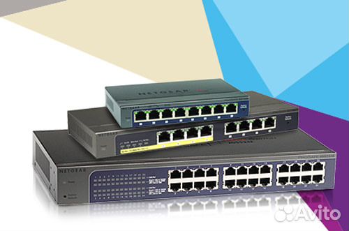 Хаб 5/8/16/24 порта Switch HUB Свитч локалка