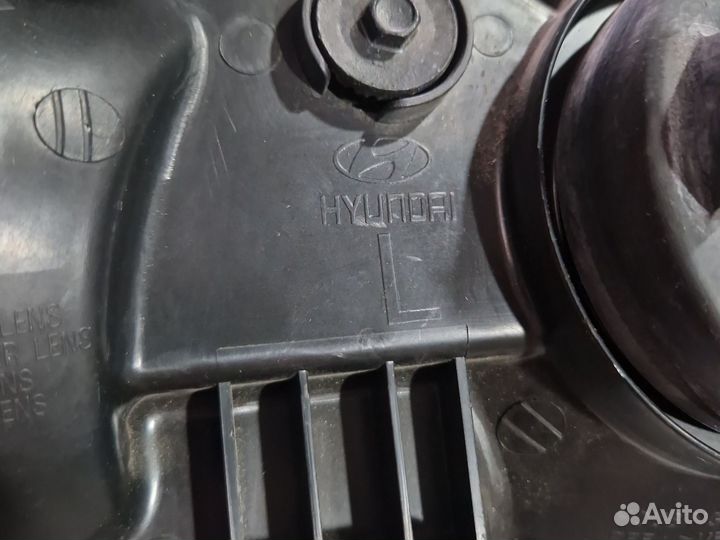 Фара левая на hyundai accent