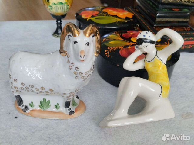 Фарфоровые статуэтки времен СССР