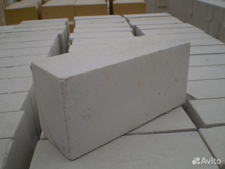 Кирпич силикатный одинарный лицевой