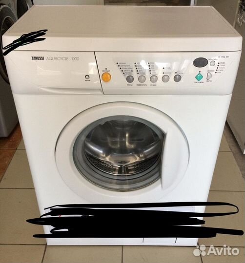 Стиральная машина zanussi 1000