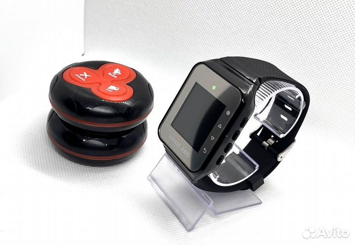 Часы пейджер для персонала и кнопка вызова Классик