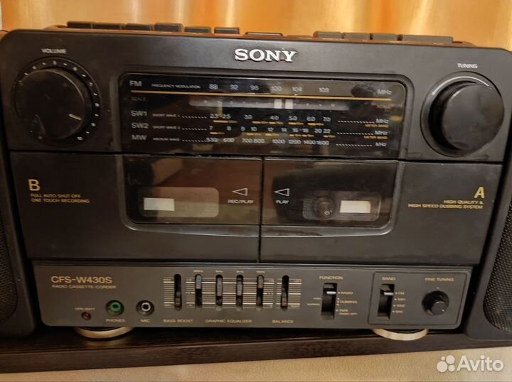 Музыкальный центр Sony cfs-w430s с нюансами