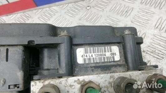 Блок ABS renault megane 2 (LBE07KW01)