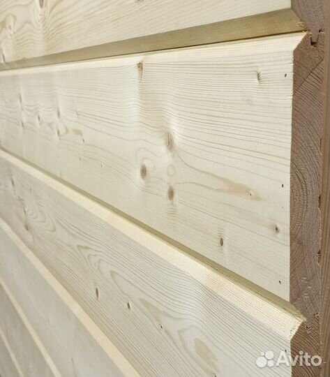 Имитация бруса из сухой доски 21х146х3000, вс