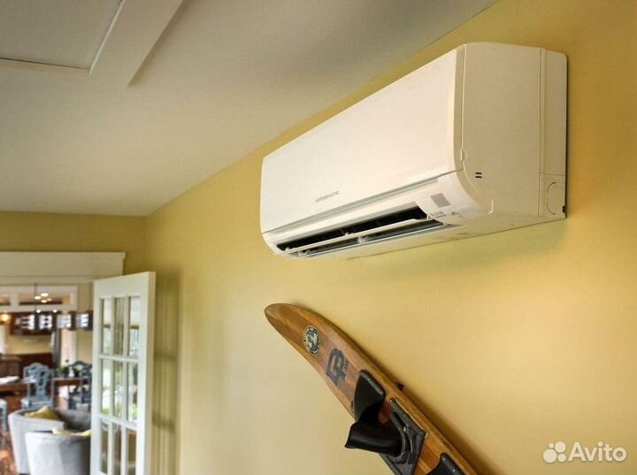 Сплит система с установкой