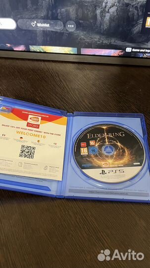 Elden Ring ps5 диск