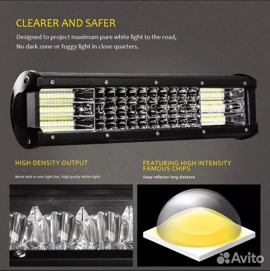 Светодиодная автомобильная люстра+кнопка+пульт