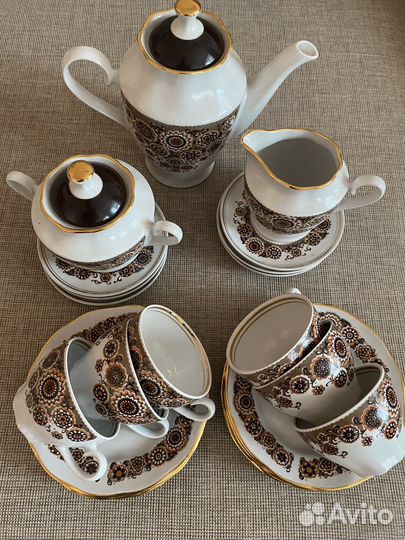 Сервиз чайный кофейный Рига