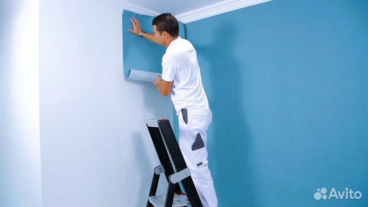 Поклейка обоев