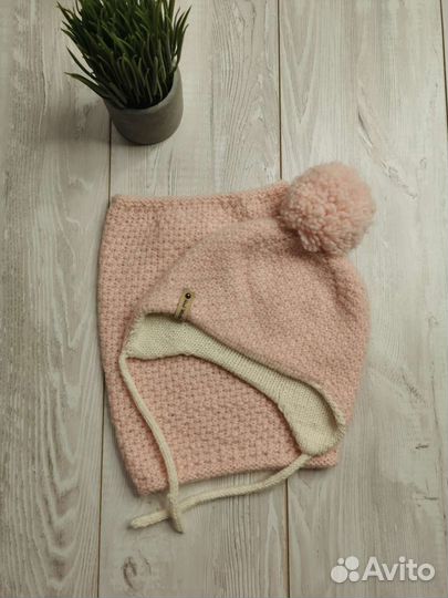 Шапка и снуд вязаные