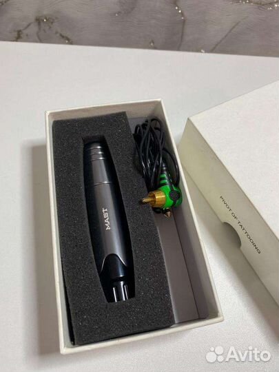 Тату машинка для пм бровей Mast и блок питания