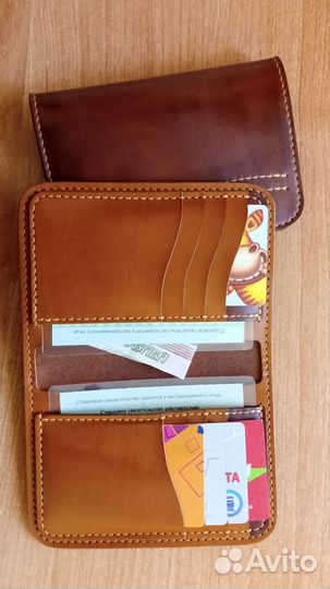 Кошелек натуральная кожа