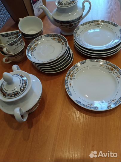 Чайный сервиз СССР Рига