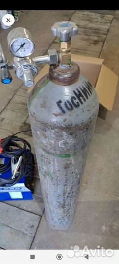 Баллон Аргон с расходомером