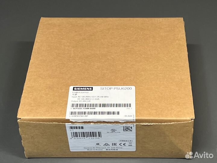 Siemens 6EP3333-7SB00-0AX0 Блок питания новый 1 шт