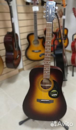 Акустическая гитара cort AD810-SSB
