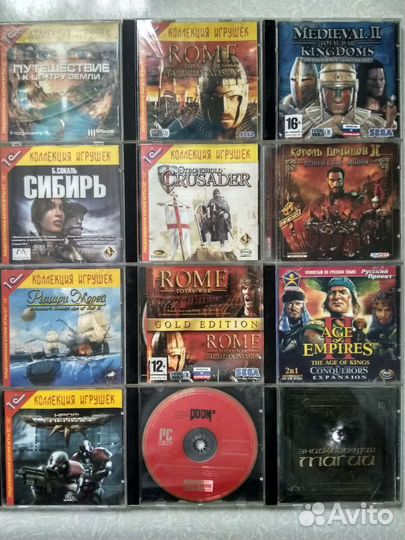 Компьютерные игры диски для пк