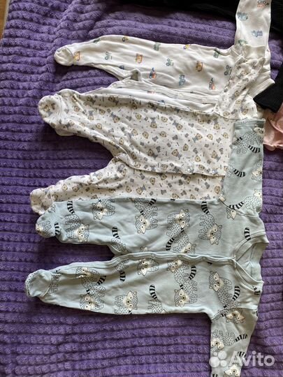 Вещи пакетом на девочку 62-74