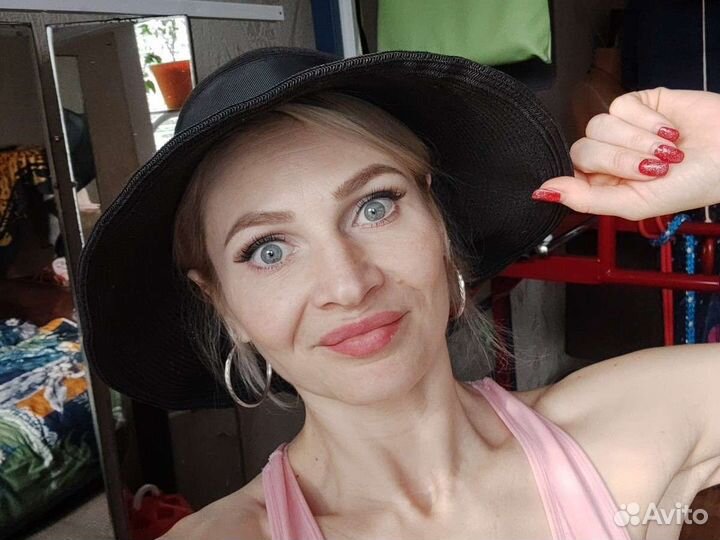 Шляпа женская черная