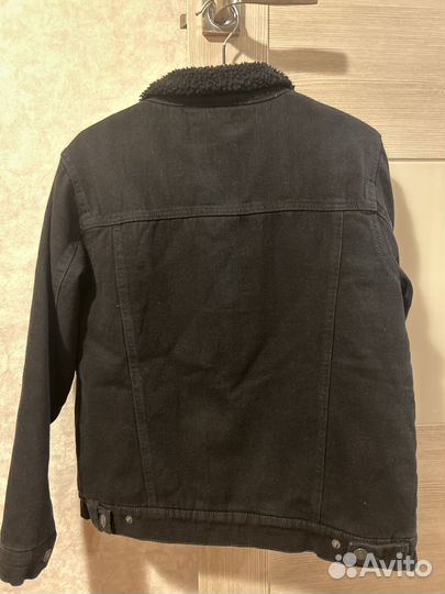 Джинсовая куртка с мехом reserved