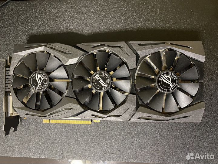 Видеокарта nvidia GeForce GTX 1080 asus ROG 8Gb