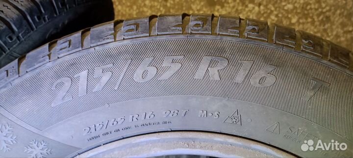 Диски с шинами R16 Б/У в отличном состоянии