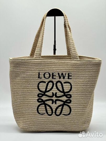 Сумка Loewe рафия хит