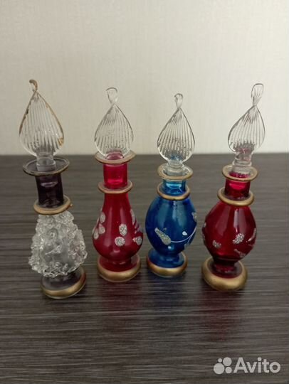 Емкости для аромомасел и духов (4 шт)