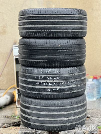 Michelin Latitude Sport 275/40 R20 и 315/35 R20