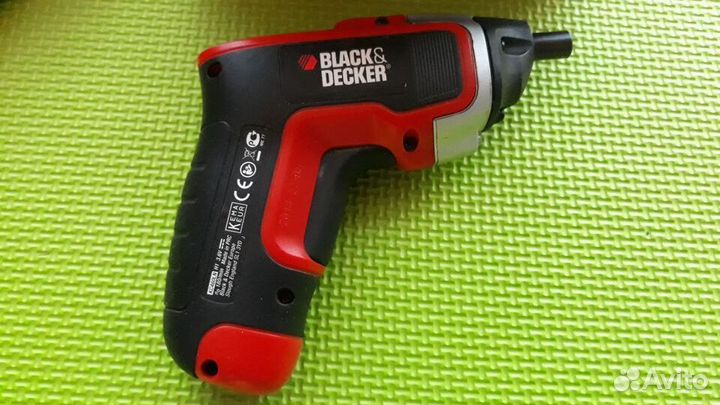 Black & Decker шуруповерт отвертка li-on