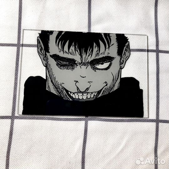 Аниме на стекле, манга Берсерк, Гатс