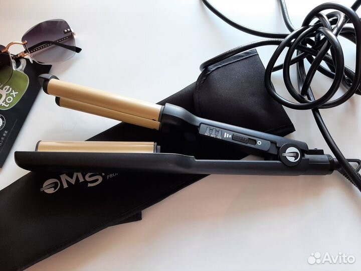 Плойка для волос волна новая Mark Shmidt + чехол