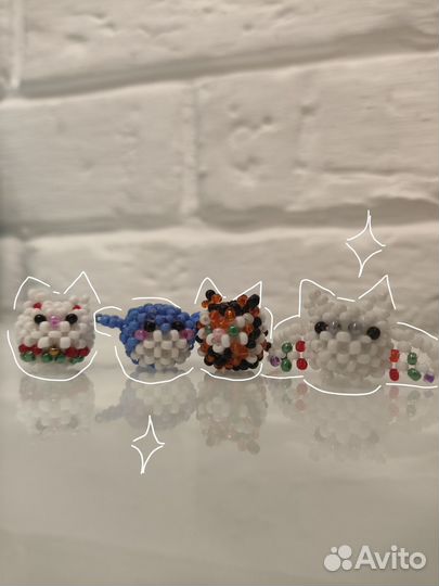 Кругляши из бисера