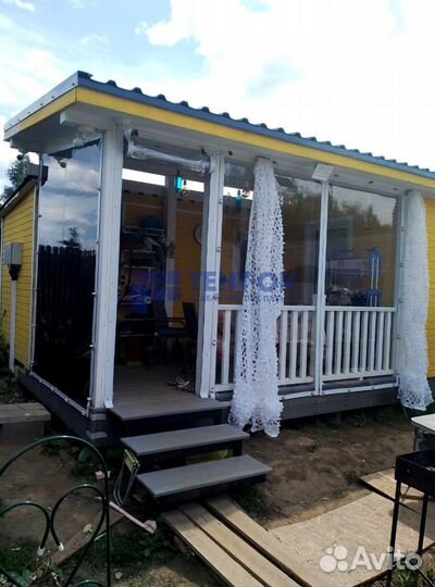 Мягкие окна для веранды