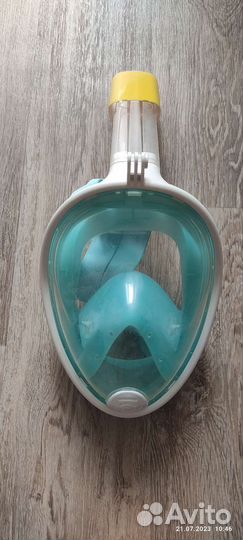 Маска для плавания снорклинга