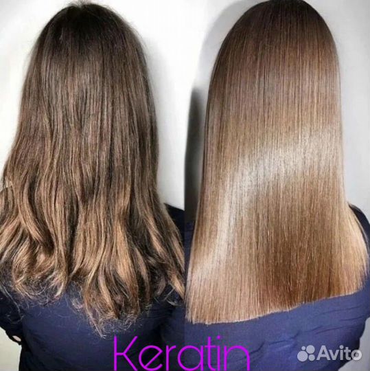Ботокс кератиновое выпрямление реконструкция волос