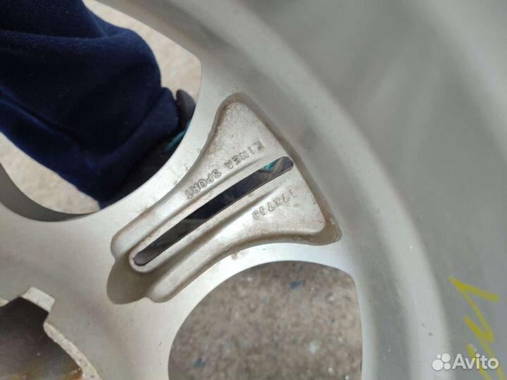 Литые диски с полкой R17 4х100 без пробега по Р.Ф