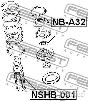 Пыльник переднего амортизатора