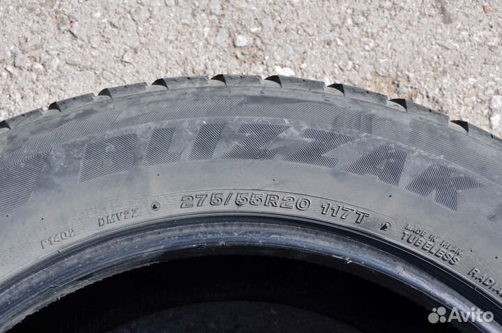 Bridgestone Blizzak DM-V2 275/55 R20 117T