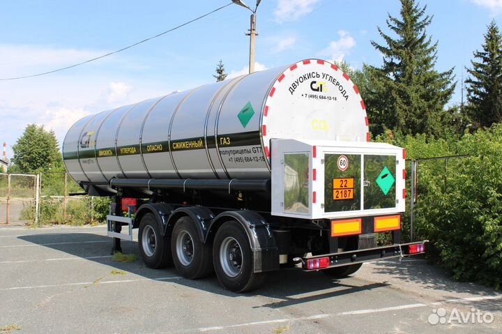 Полуприцеп газовоз GT7 ППЦТУ-24, 2024