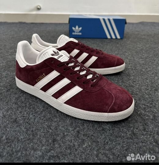 Adidas Gazelle Collegiate Burgundy White