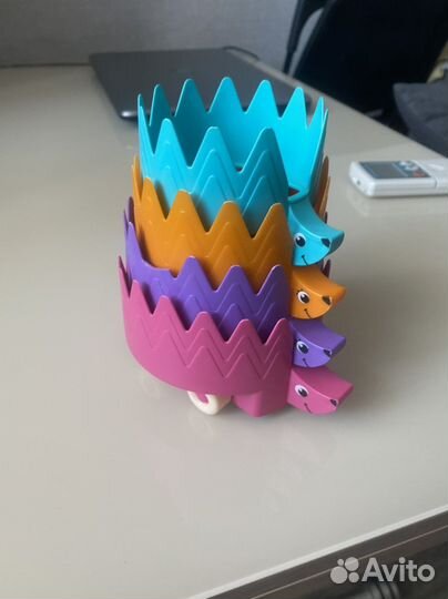 Пирамидка ежики