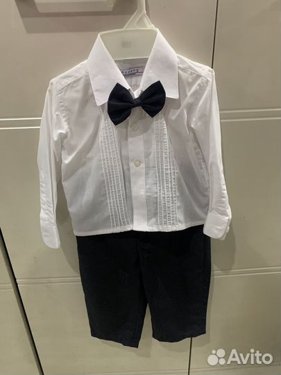 Костюм тройка с бабочкой