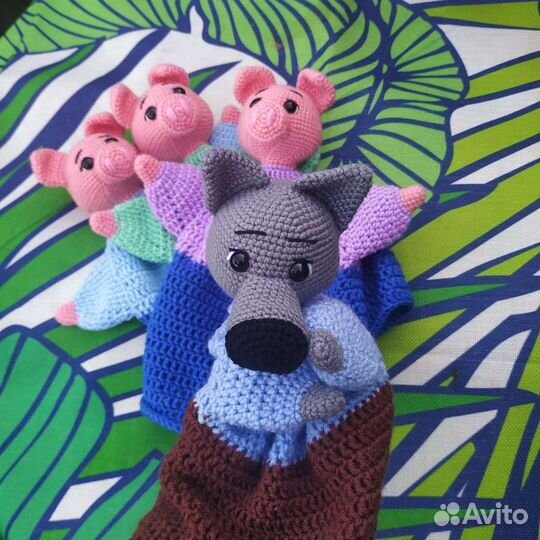 Три поросёнка, кукольный театр