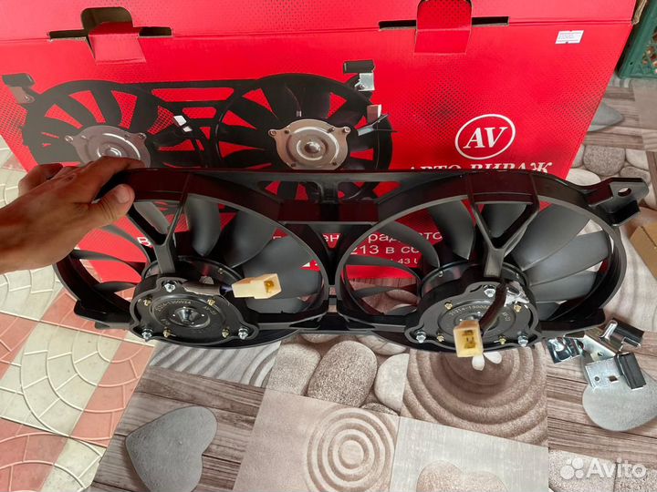 Электровентилятор охлаждения для Нивы Газель